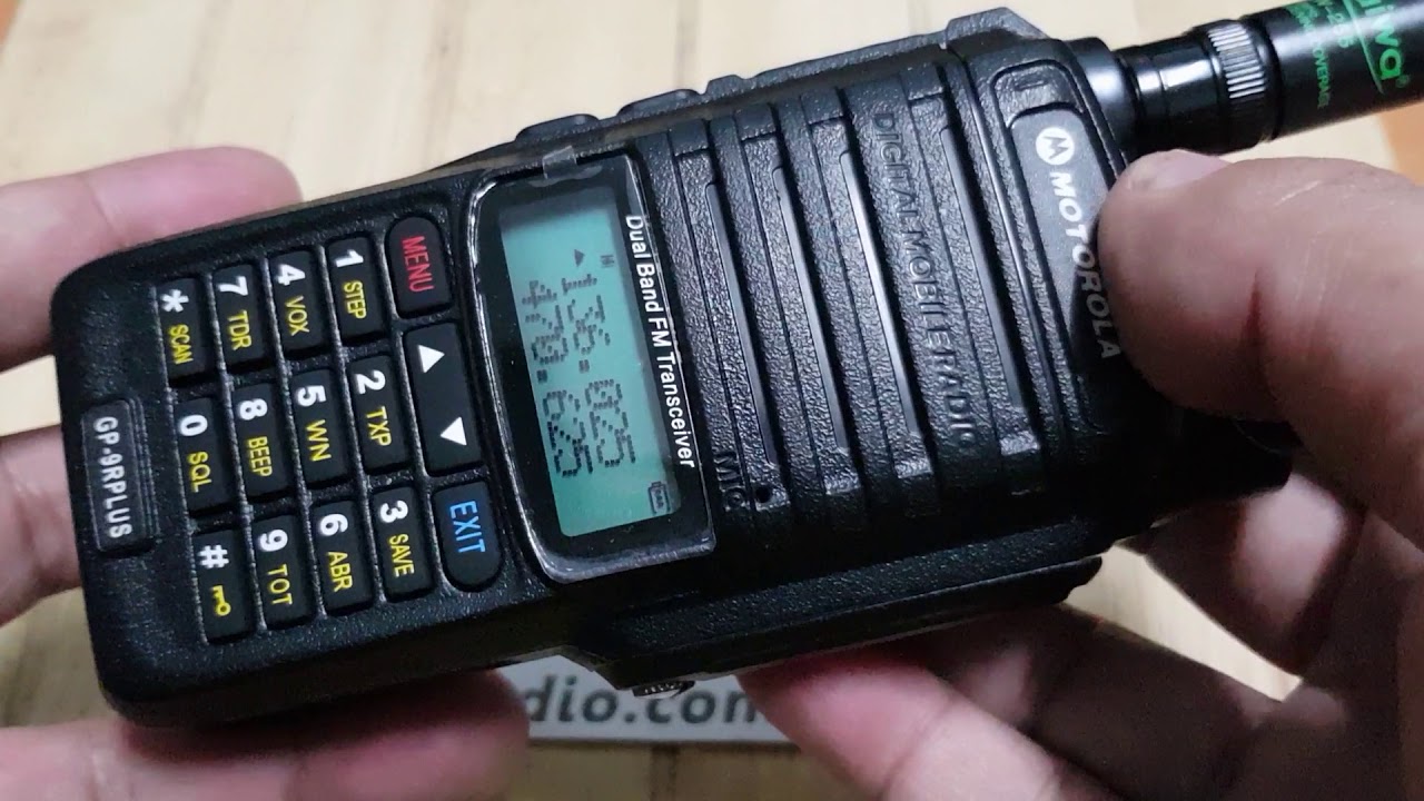 วิธีรีเซทเครื่อง Motorola gp9R Plus
