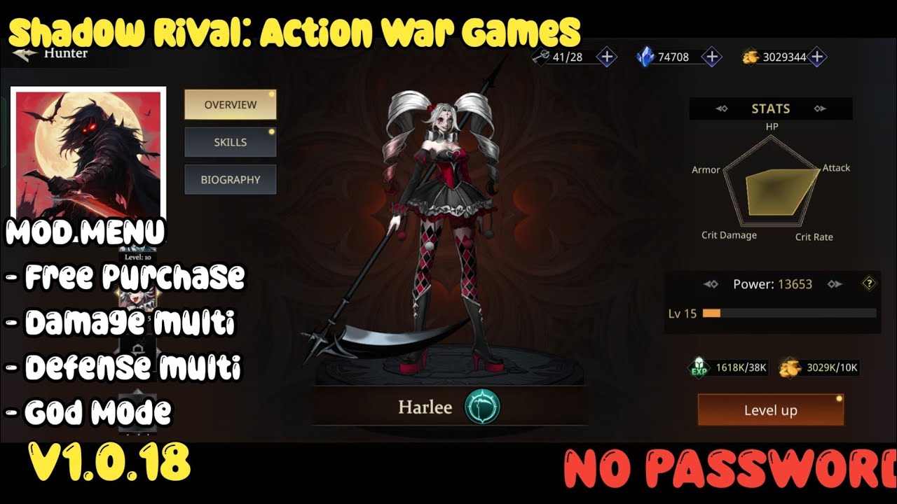 NEW UPDATE | Shadow Rival: Action War Games V1.0.18 | MOD GAME - YouTube