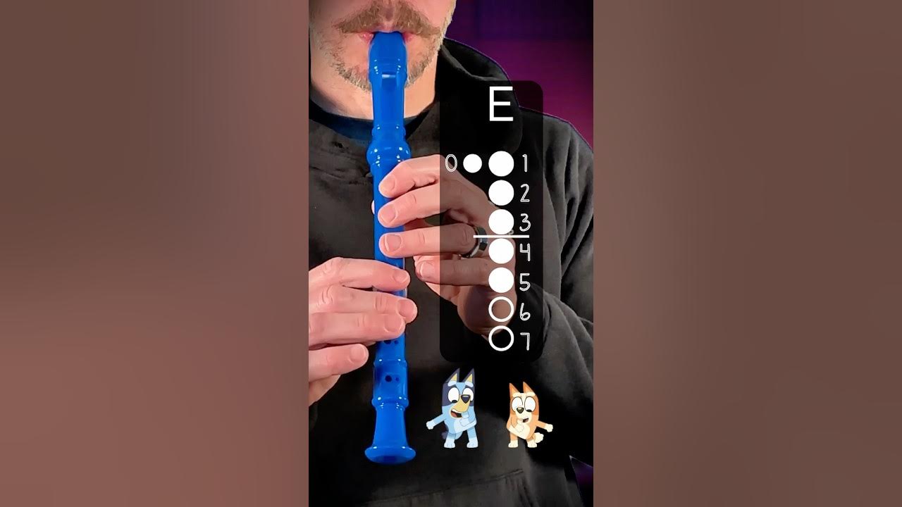 Recorder Song - Bluey Tutorial #recorder #tutorial #bluey Recorder Song - Bluey Tutorial #recorder #tutorial #bluey