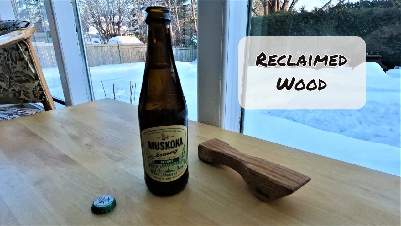 Top Popper Bottle Opener - Red Oak