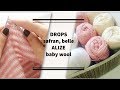 Обзор пряжи и изделий из Drops Safran, Belle и Alize Baby Wool