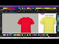 Create A color Changing Shirt In Coreldraw