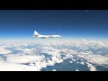 «Белые лебеди» над Балтикой: кадры дальнего полета ракетоносцев Ту-160