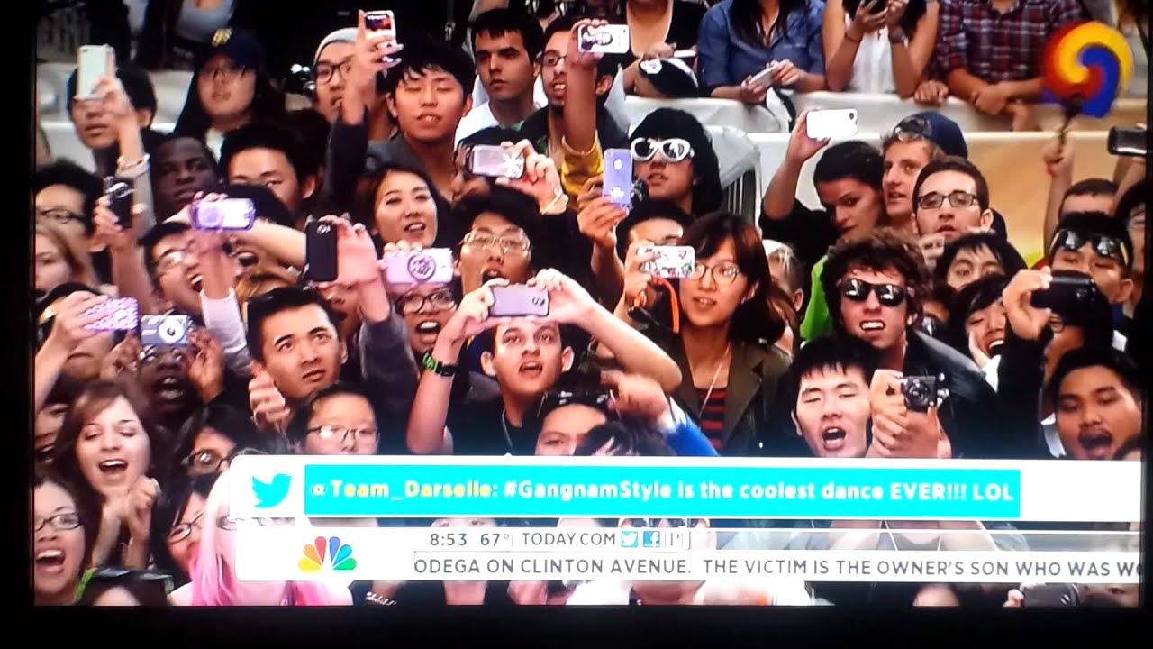 PSY - GANGNAM STYLE (강남스타일) ENCORE! - Live on Today Show 9.14.2012