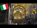 STUNNING INTERIOR OF ST. MARK'S BASILICA: CHURCH OF GOLD!