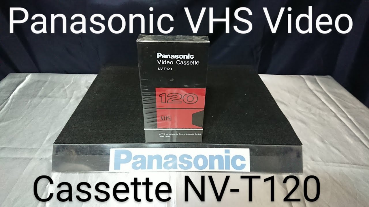 Panasonic VHS Video Cassette NV-T120 001