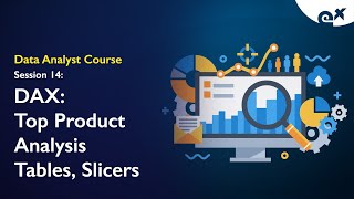 DAX: Top Product Analysis |Tables, Slicers| Data Analytics Course | ExcelR Update