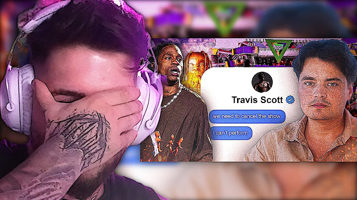 Highman reactioneaza la TRAVIS SCOTT A ANULAT BEACH, PLEASE: Cea mai grea zi din viata mea