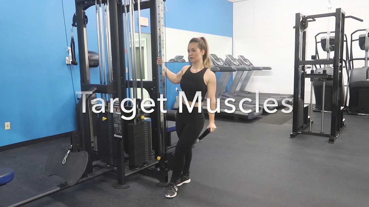 Cable Lateral Raises YouTube