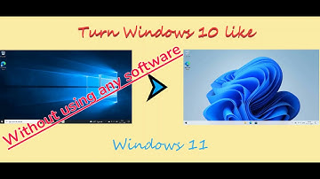 How to make windows 10 look like windows 11 | No software to be installed! 😮😮😮😮