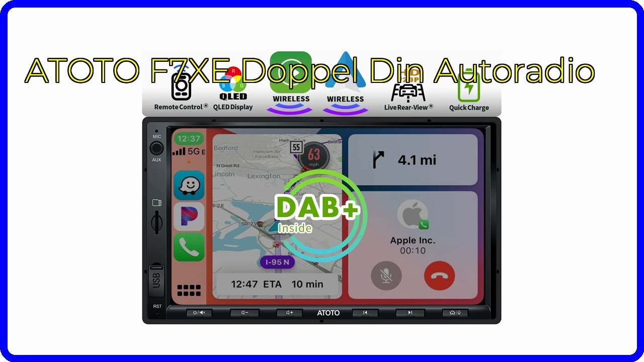 9 Pollici Doppio Din Android 12 Autoradio,per Ford Ranger 2015-2022,con