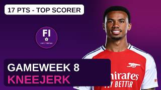 GW8 KNEEJERK: Do NOT Sell Palmer! Jackson & The Bandwagons Rated | FPL Ireke