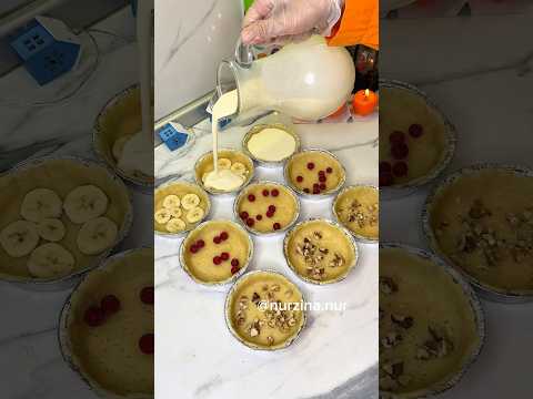 Мини пирог ( 3 начинки) Сразу подпишись на полезный канал😍 #cooking #food #recipe #pie