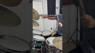 Social media vs pro gigging drummer🥁