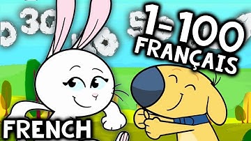 French Numbers Song 1-100 | Nombres en Français Chanson: Compter jusqu