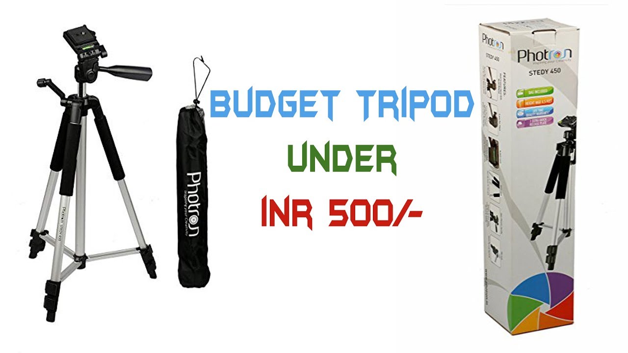 Best Budget Tripod Under INR 500 or 1000 Budget Tripod For YouTuber