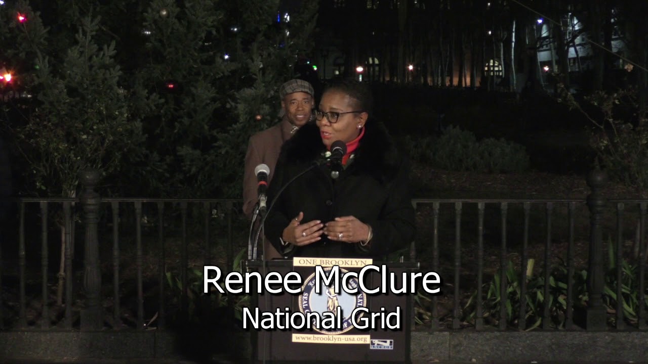 One Brooklyn Christmas Tree Lighting Ceremony on Borough Hall Plaza