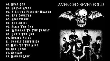 AVENGED SEVENFOLD BEST OF ROCK SONG COLLECTION 2025💀