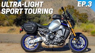 I Tried Turning my Yamaha MT09 SP Into a SportTouring Bike... Did it Work? (EP.3)