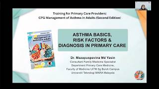 Lecture 1: Asthma Basics, Risk Factors & Diagnosis in Primary Care screenshot 5