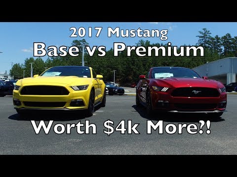 Mustang Gt Base Vs Gt Premium What S Different