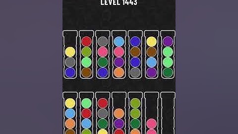 【Ball Sort Puzzle】Level.1443