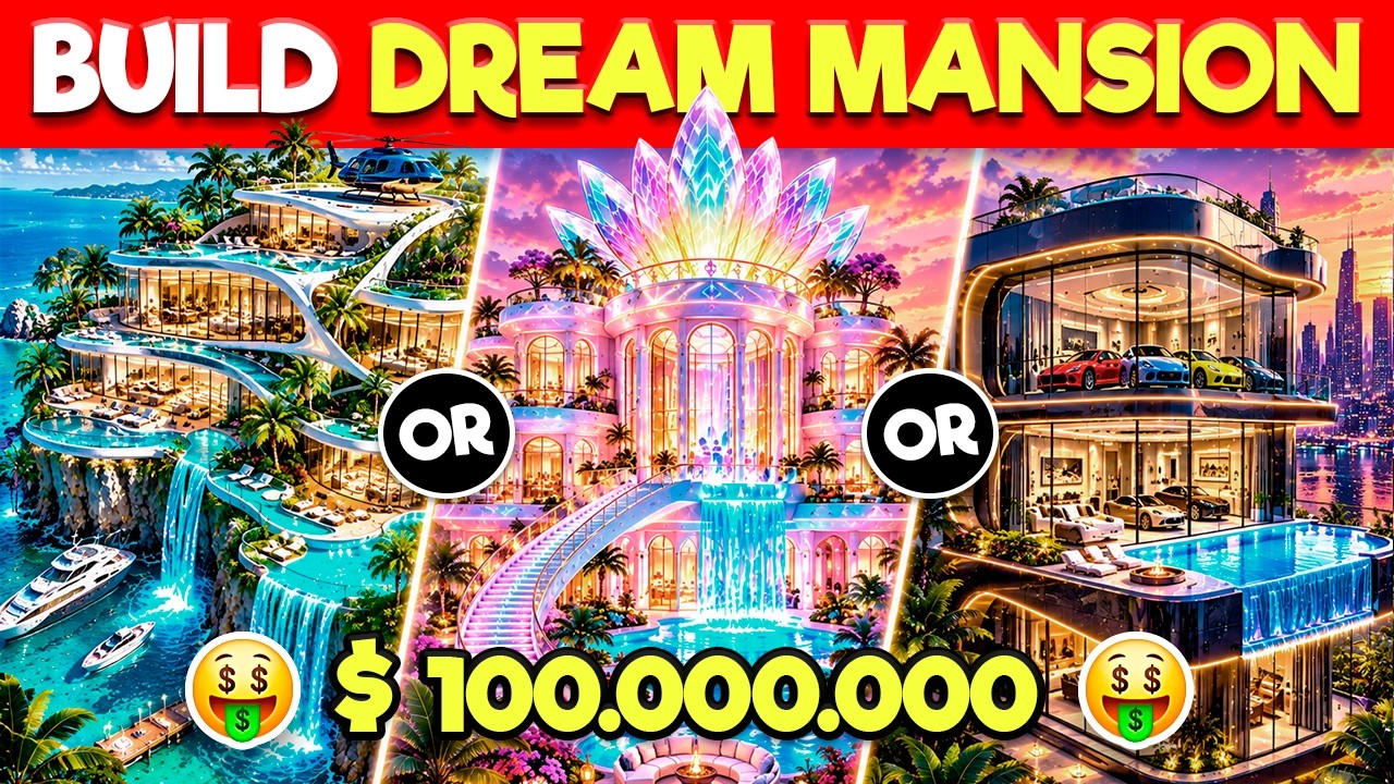Build Your BILLIONAIRE Dream Mansion 🤑🏠