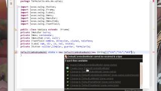 Formulario en Java parte 1/6.mp4