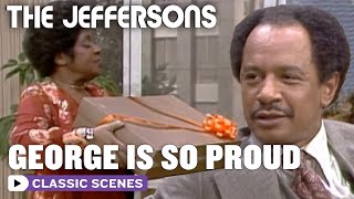 George Gets A Special Gift For Lionel (ft Sherman Hemsley) | The Jeffersons