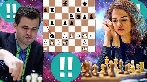 Proffesed chess game | Tania Sachdev vs Magnus Carlsen 3