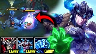 THIS IS WHY SEJUANI TOP IS 5x BETTER THAN SEJUANI JUNGLE (0 SKILL EASY CARRY👌) - League of Legends