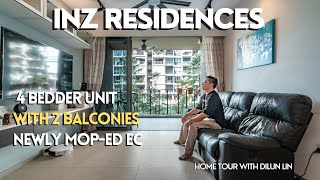 iNz Residence Rare 4 bedder Premium with TWO balconies for Sale!