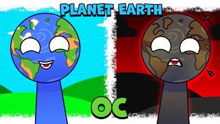 My Sprunki Oc Planet Earth From Planetballs