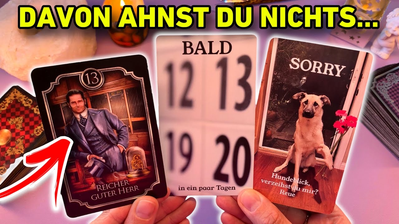 Sinneswandel ❗️ Jemand hat sein Leben aufgeräumt & DU spielst darin auch wieder eine Rolle...