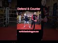 Defend. Counter. 🥊Great fighters don’t just avoid punches—they make their opponent pay for missing.