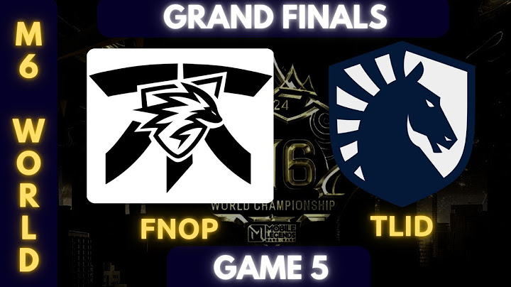 Fnatic ONIC PH vs Team Liquid ID Game 5 (BO7) | M6 World Championship Grand Finals