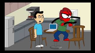 Boris The Teeth Guy Destroys My Laptop/Arrested