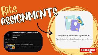 BITS Assignments updates - Important !!