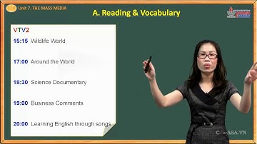 087 - Tiếng anh lớp 10 - Unit 7 - The Mass Media (3/16)