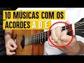 Aula de Violão: 10 músicas fáceis com os acordes A D E (sem pestana)