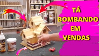 Diy _Como Fazer Casinha de Passarinho SURPREENDENTE que NINGUÉM Nunca Ensina a Fazer_ GANHE dinheiro