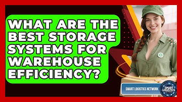 What Are The Best Storage Systems For Warehouse Efficiency? - Smart Logistics Network