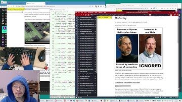Xah Talk Show 2022-01-03 Keyboard Design,Apple Design,Steve Jobs,Optical Switch,Lisp Keyboards,HHKB