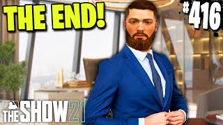 I OFFICIALLY RETIRED FROM THE MLB! MLB The Show 21 | Road To The Show Gameplay #416