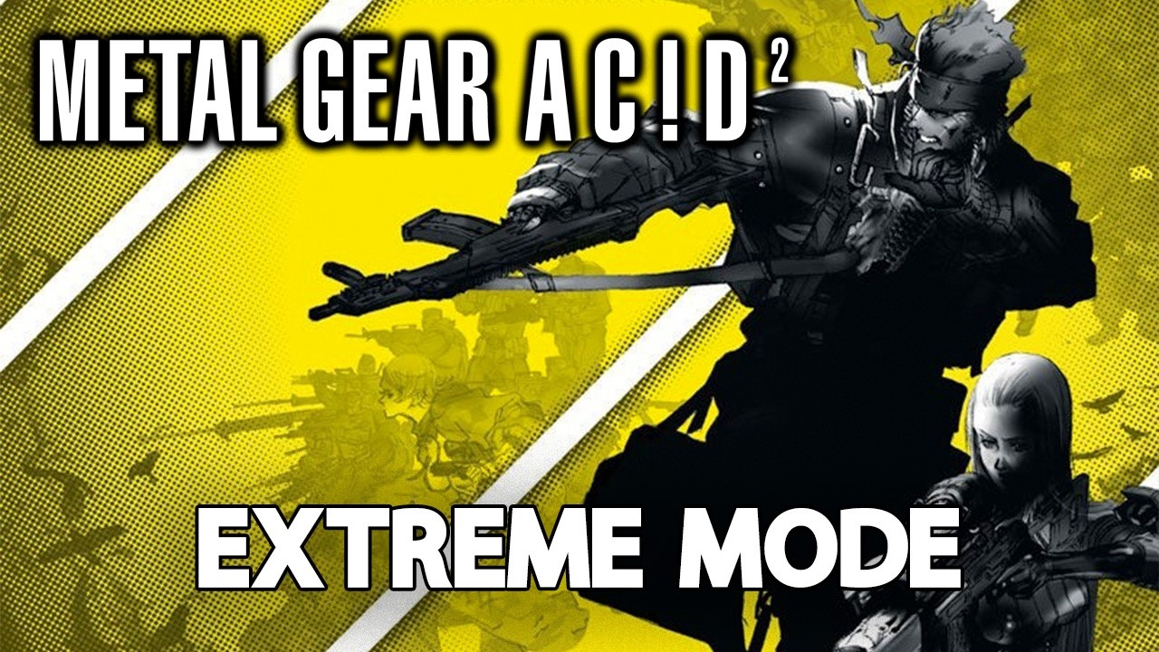 METAL GEAR ACID 2 EXTREME MODE Gameplay Walkthrough Full Game [4K