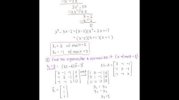 Math 270 - Ortogonal Diagonalization of a Symmetric Matrix