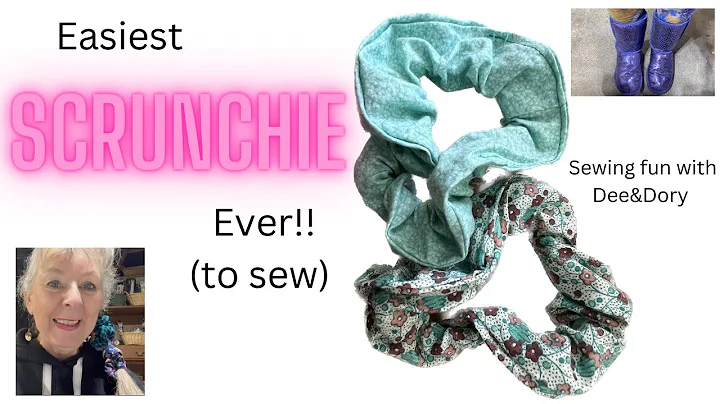 Easiest Scrunchie Ever  11-4-22