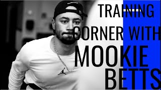 Early Offseason workout for the Champ Mookie Betts with Deon Giddens of Training Corner!!