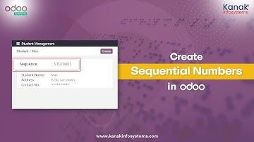 Create Sequential Numbers in Odoo: A Step-by-Step Guide