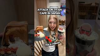 DON’T visit this Attack on Titan cafe in Tokyo…😳 #attackontitan #japan